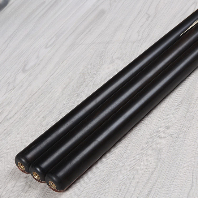 SLP 10mm One Piece Ebony Cue Stick Bilhar com Extensor tacos de billar Snooker Cue