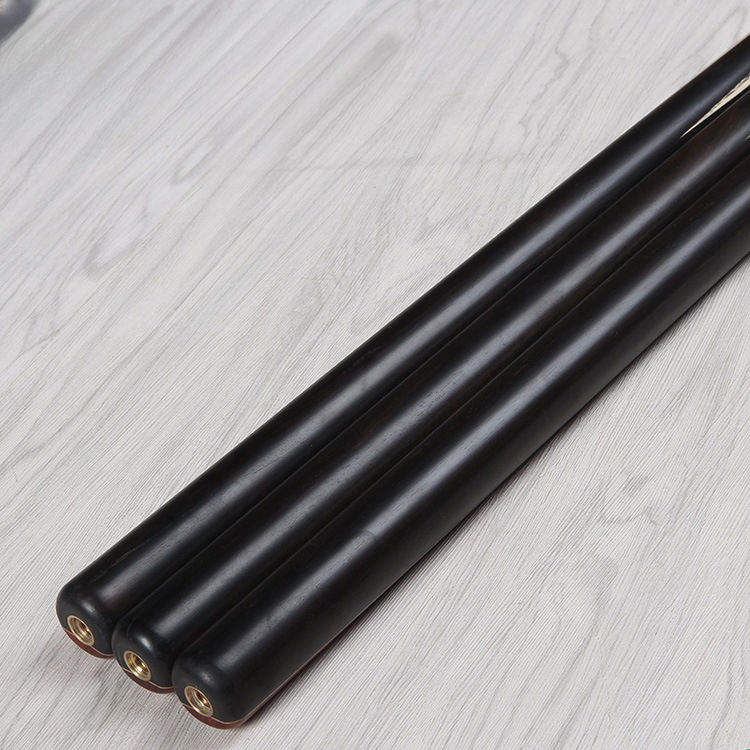 SLP 10mm One Piece Ebony Cue Stick Bilhar com Extensor tacos de billar Snooker Cue