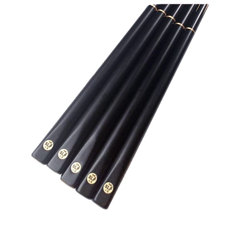 SLP 2 peças 3/4 Split Cue L5 10mm Preto Oito tacos de billar snooker cue