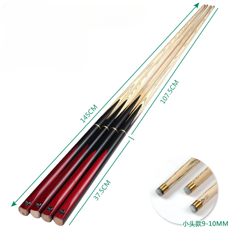 SLP Ash Wood 10mm 3/4 Split Cue Stick Bilhar Snooker