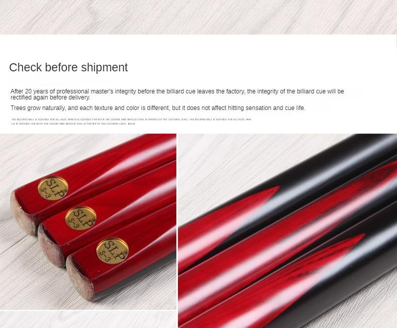 SLP 10MM One Piece 1,2m adequado para crianças Snooker Cue