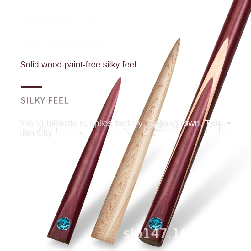 SLP 57 polegadas 2 peças 3/4 articuladas Snooker Stick Purple Heart Madeira tacos de billar Snooker Cue