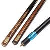 SLP 10mm Luxo One Piece Cue Stick Bilhar 4 Emendas de Madeira Sombra Vermelha e Ébano com Extensor Snooker Cue