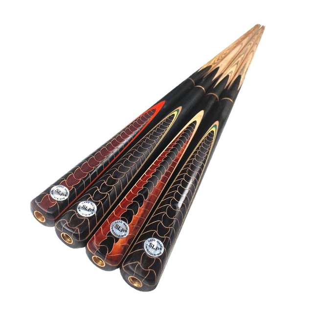SLP 10mm 3/4 Split Cue Dragon Scale Design Taco de bilhar Black8 Tacos De Billar Snooker Cue