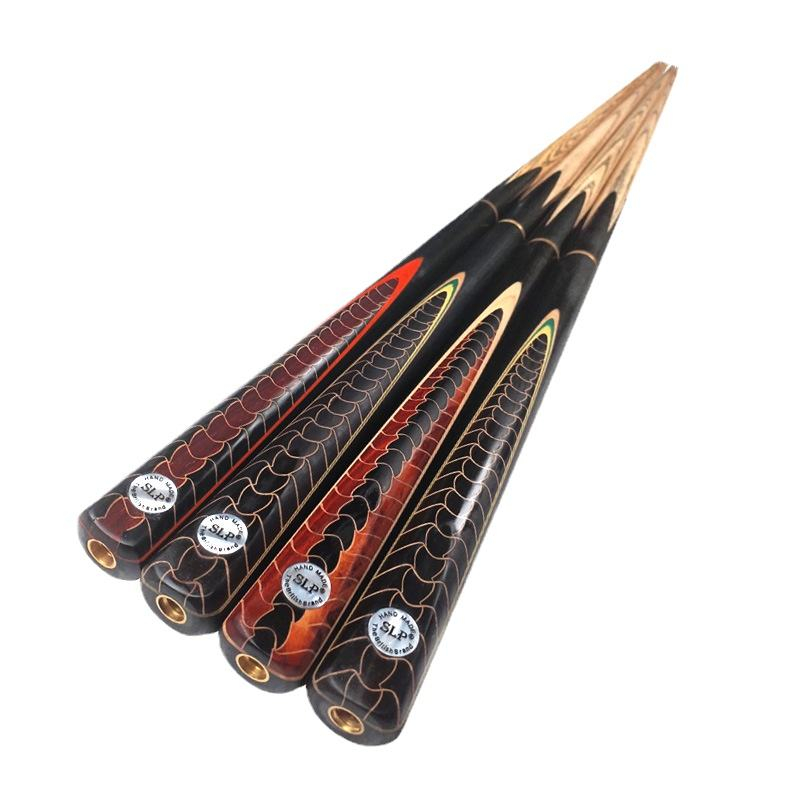 SLP 10mm 3/4 Split Cue Dragon Scale Design Taco de bilhar Black8 Tacos De Billar Snooker Cue