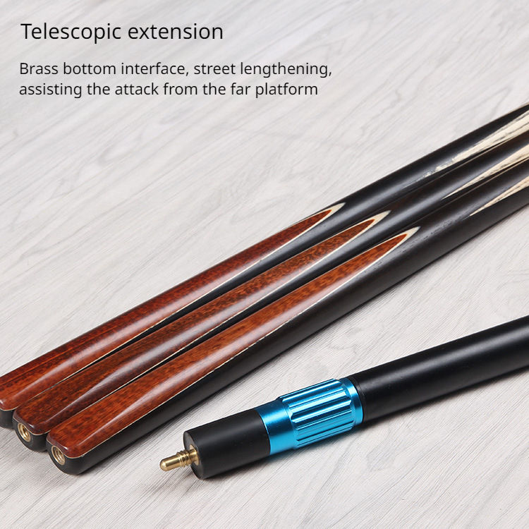 SLP 10mm One Piece Ebony Cue Stick Bilhar com Extensor tacos de billar Snooker Cue