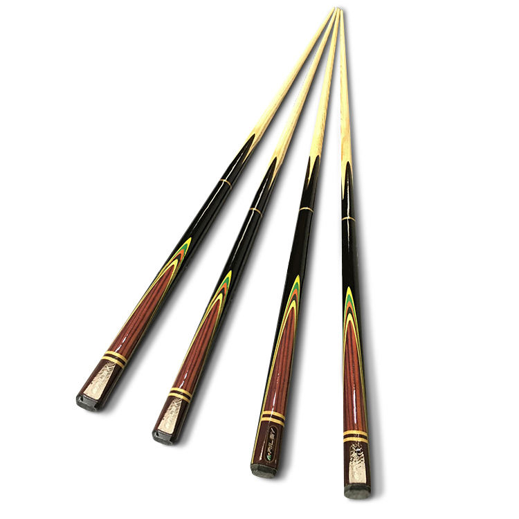 Black Eight 9mm10mm 3/4 Split Cue tacos de billar Snooker Chinês Taco de Bilhar