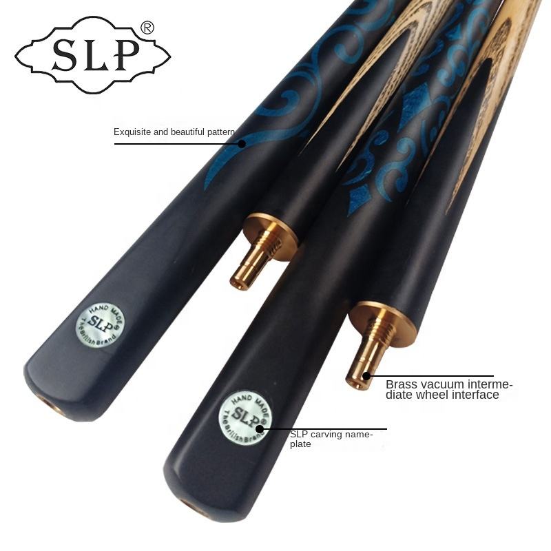 Slp 10mm 3/4 split cue com extensor vara de bilhar adequado para clubes de bilhar tacos de billar snooker cue