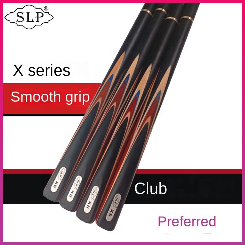 SLP 3/4 Split Cue X6 10mm Preto 8 tacos de billar Cue Stick Bilhar Snooker Cue