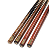 SLP 10mm Luxo One Piece Cue Stick Bilhar 4 Emendas de Madeira Sombra Vermelha e Ébano com Extensor Snooker Cue