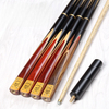 SLP 10mm 3/4 Split Cue Stick Bilhar 4 emendas de madeira com extensor tacos de billar Snooker Cue