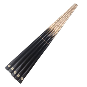 SLP 2 peças 3/4 Split Cue L5 10mm Preto Oito tacos de billar snooker cue