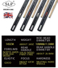 SLP Spider King 10mm 11.5mm Snooker Pool Cue 3/4 Split Cue com Spider Handmade Carving Snooker Cue