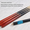 SLP 10mm Tacos de billar feitos à mão em madeira de tulipa de uma peça com extensor Taco de bilhar Snooker Cue