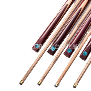 SLP 57 polegadas 2 peças 3/4 articuladas Snooker Stick Purple Heart Madeira tacos de billar Snooker Cue