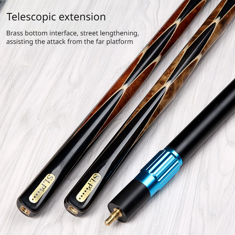 Direto da fábrica 10mm One Piece Special Splices Pool Cue American Black8 Handmade Cue Tacos De Billar Snooker Cue