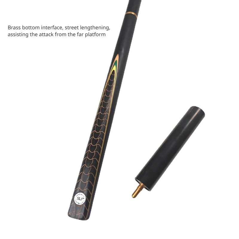 SLP 10mm 3/4 Split Cue Dragon Scale Design Taco de bilhar Black8 Tacos De Billar Snooker Cue