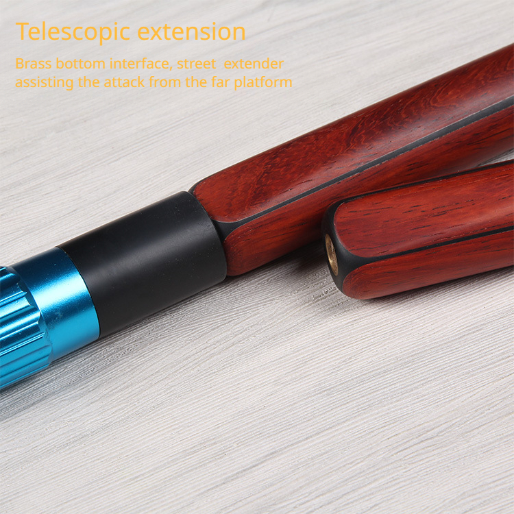 SLP 10mm Taco de uma peça com extensor feito à mão Preto 8 Snooker Cue Stick