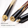 SLP 10mm 3/4 Split Cue Stick Bilhar 4 emendas de madeira com extensor tacos de billar Snooker Cue
