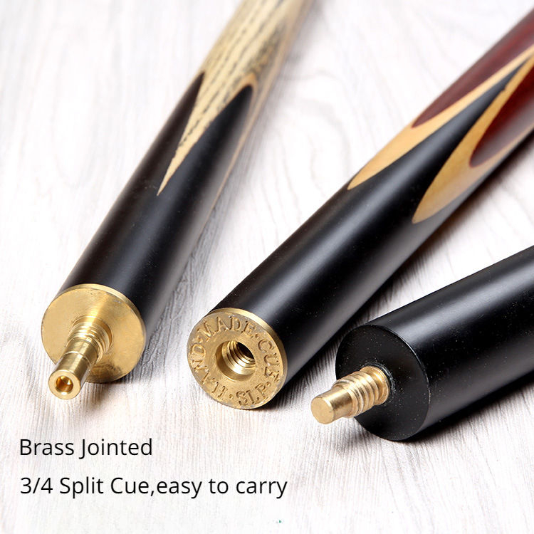 SLP 10mm 3/4 Split Cue Stick Bilhar 4 emendas de madeira com extensor tacos de billar Snooker Cue
