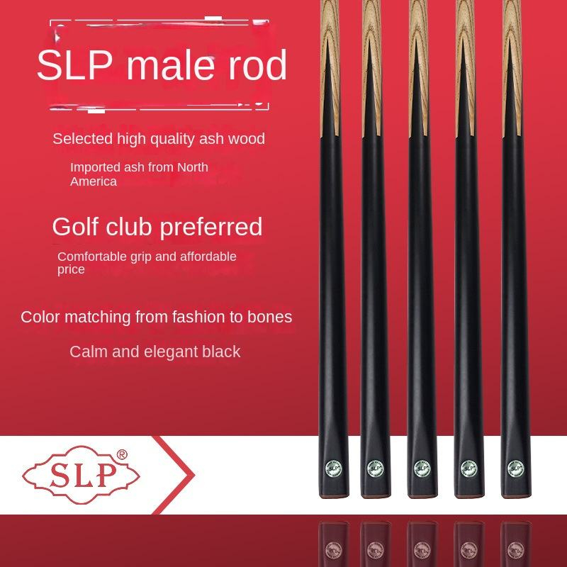 SLP 10mm One Piece Preto Oito tacos de billar Taco de Snooker Chinês