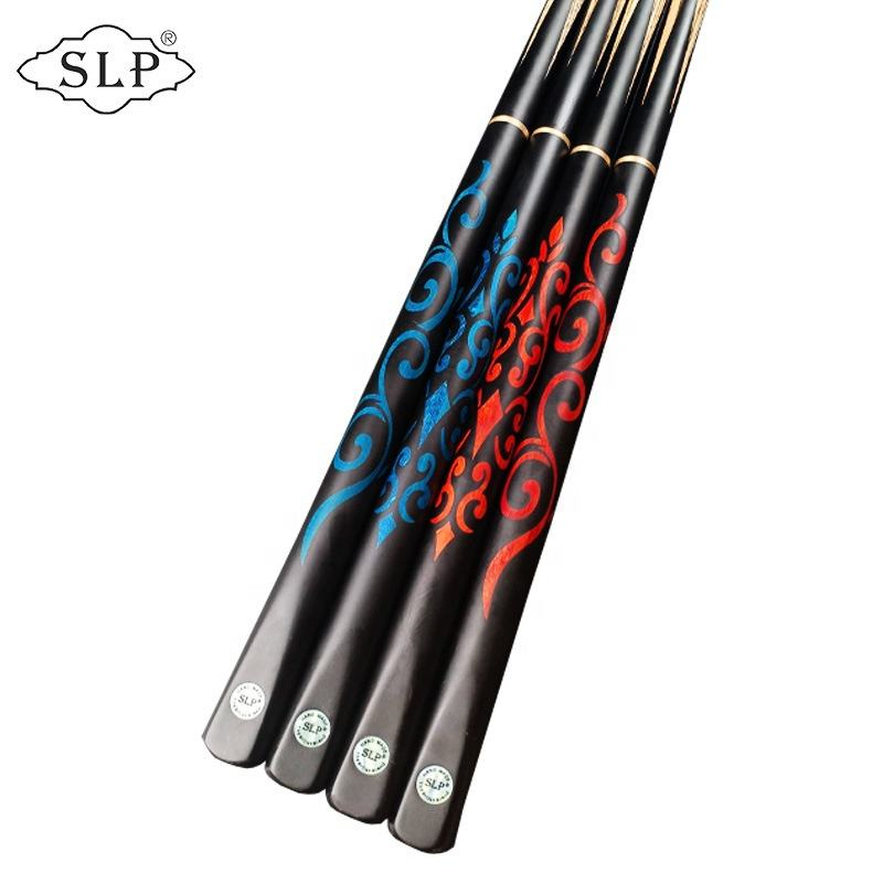 Slp 10mm 3/4 split cue com extensor vara de bilhar adequado para clubes de bilhar tacos de billar snooker cue