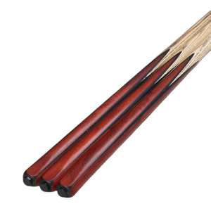 SLP 10mm Taco de uma peça com extensor feito à mão Preto 8 Snooker Cue Stick