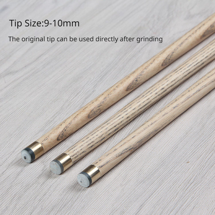 SLP 10mm Tacos de billar feitos à mão em madeira de tulipa de uma peça com extensor Taco de bilhar Snooker Cue